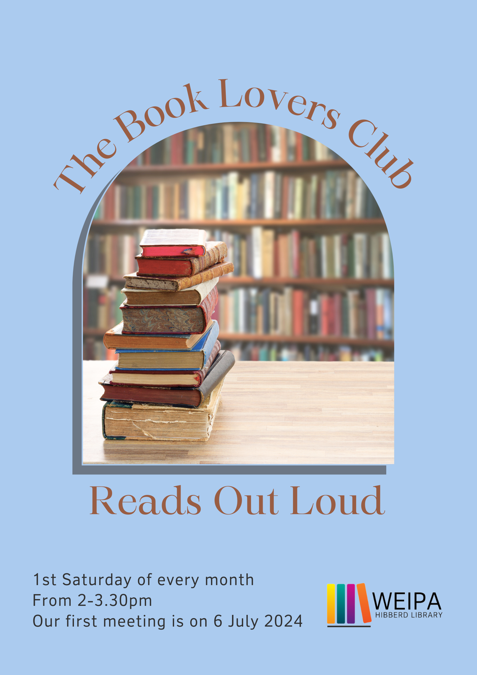 Adult book club hibberd library 2024